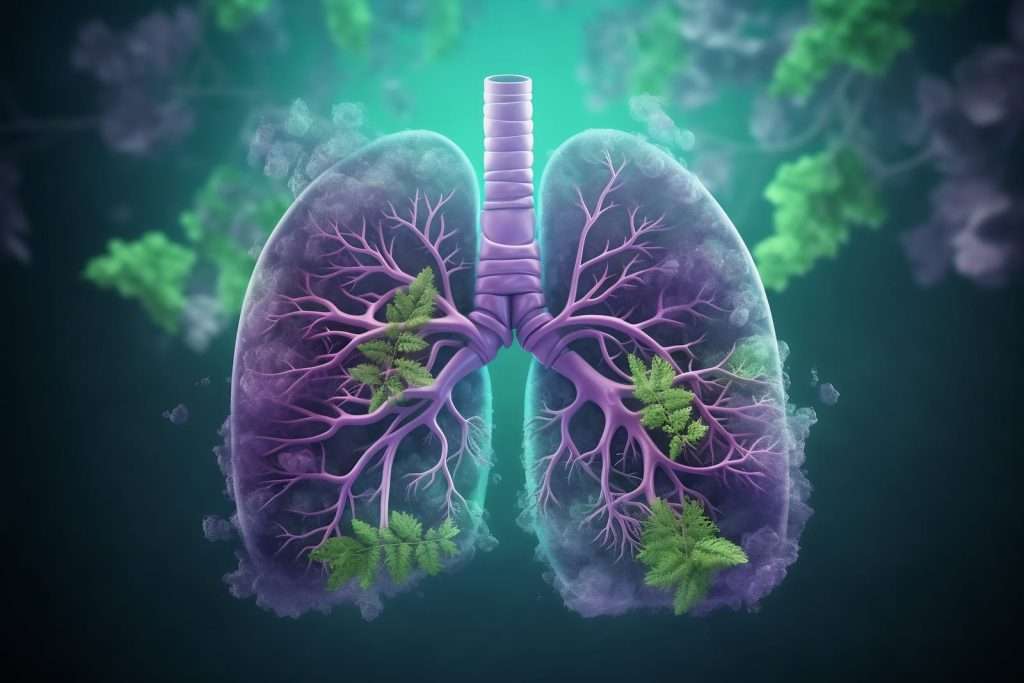 lung circulation oxygenation 91375656 YI Illustration representing EBOO Therapy supporting oxygen-rich blood circulation, immune function, detoxification, and cellular wellness